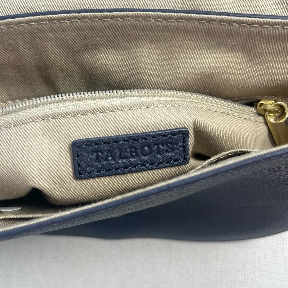 Talbots pebbled leather